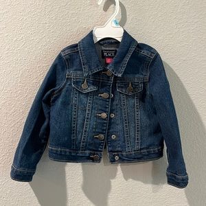 Toddler girl jean jacket